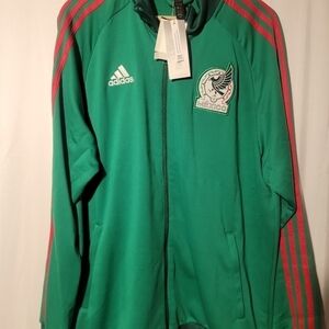 Adidas Team Mexico DNA TT Soccer Football Track Jacket HF1440 Men’s Size XL